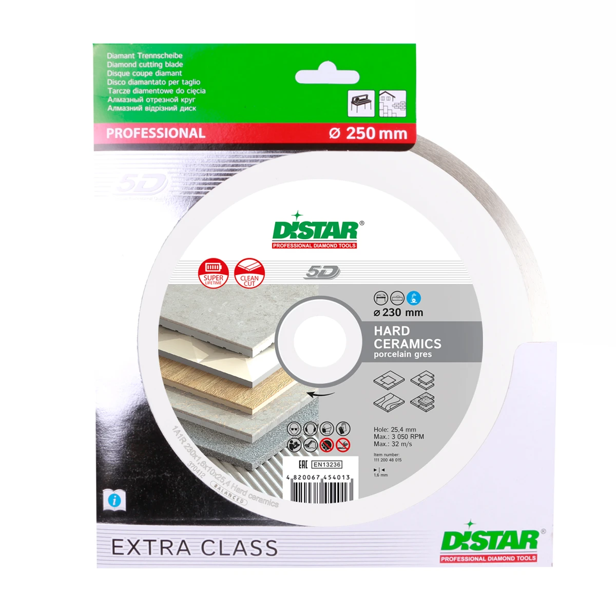 Алмазный диск по керамограниту 230 мм Hard Ceramics