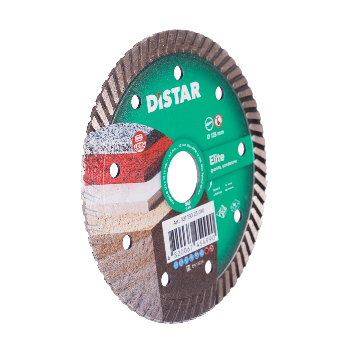 Алмазный диск по граниту 125 мм Turbo Elite