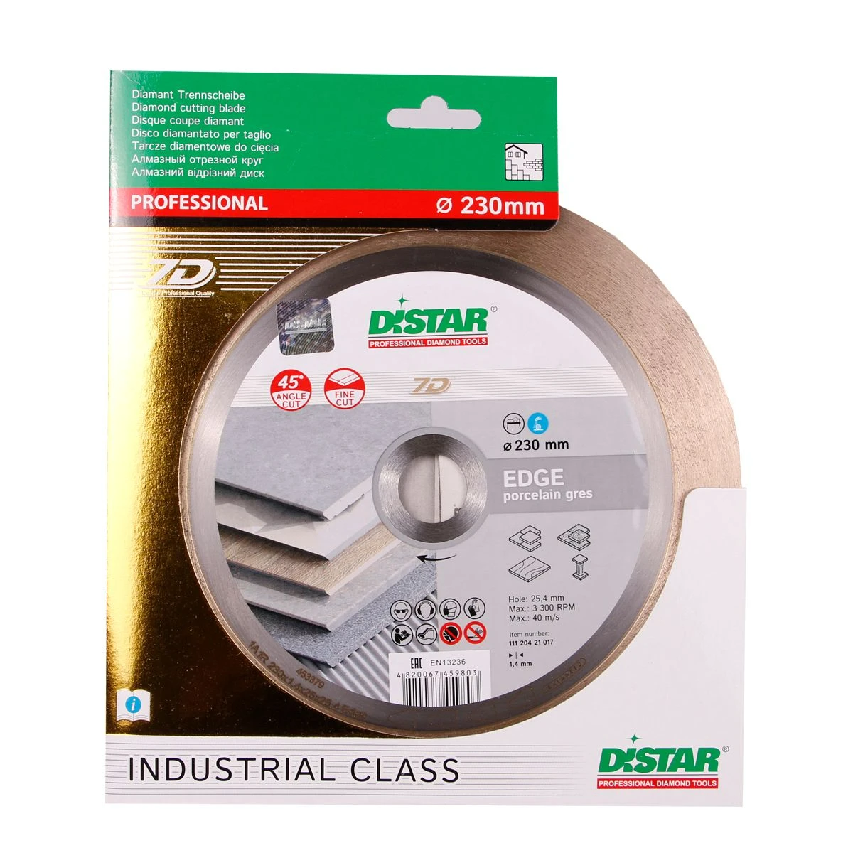 Алмазный диск по керамограниту 230 мм Edge