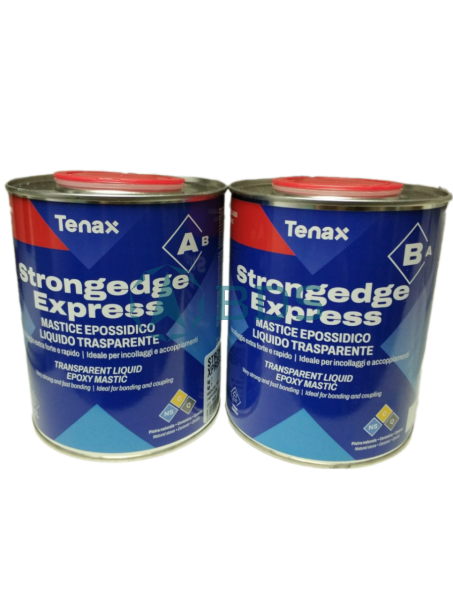 Клей эпоксидный Клей эпоксидный Strong Edge A+B (прозрачный жидкий) 1+0,5л Tenax