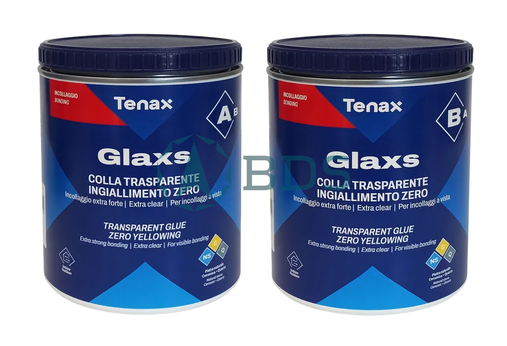 Эпоксидный клей для камня прозрачный GLAXS A+B