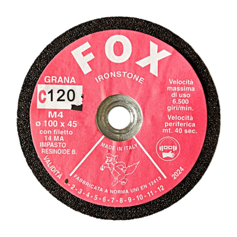 Абразивная шлифовальная чашка по камню 100 M14 #120