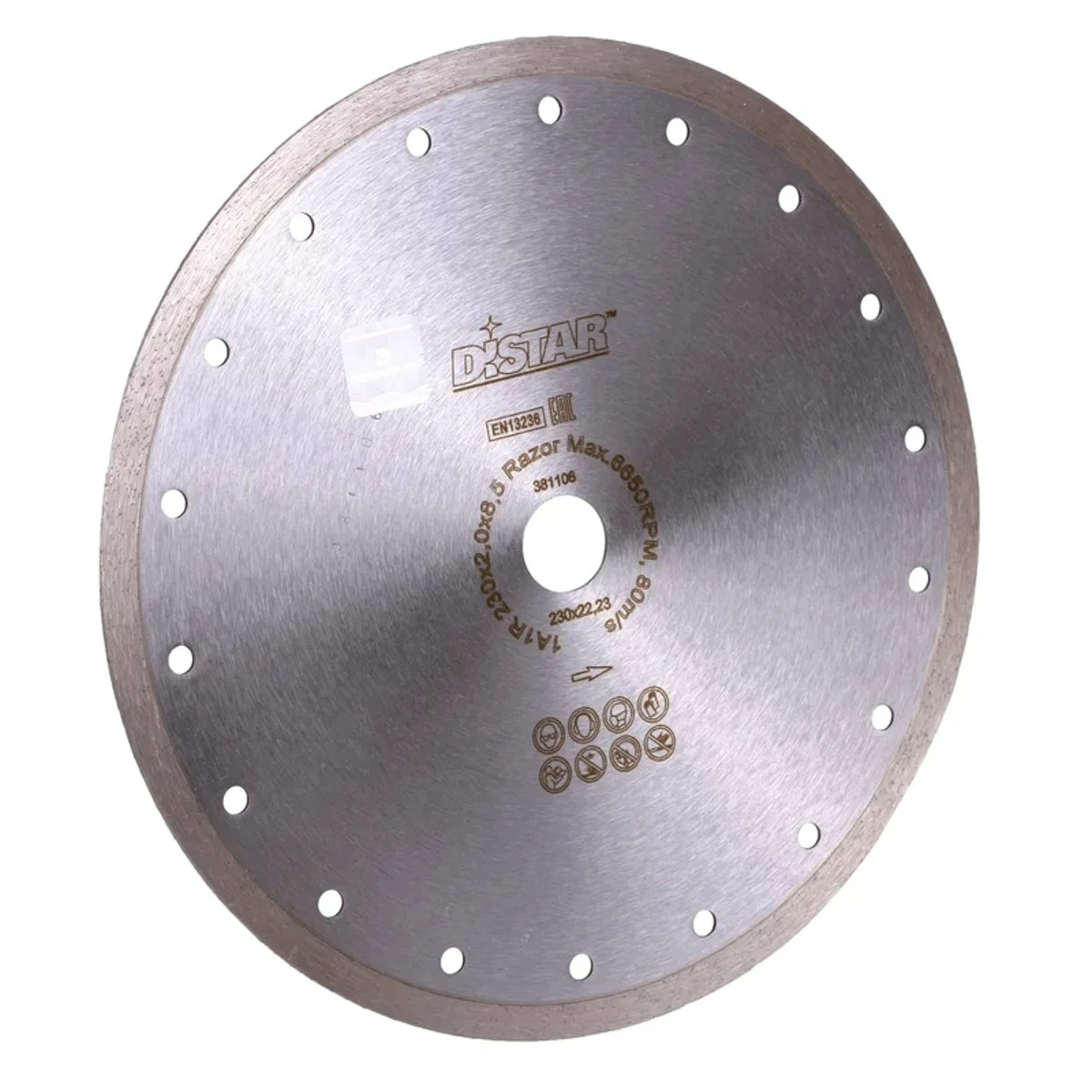 Алмазный диск по керамике 230 мм Razor