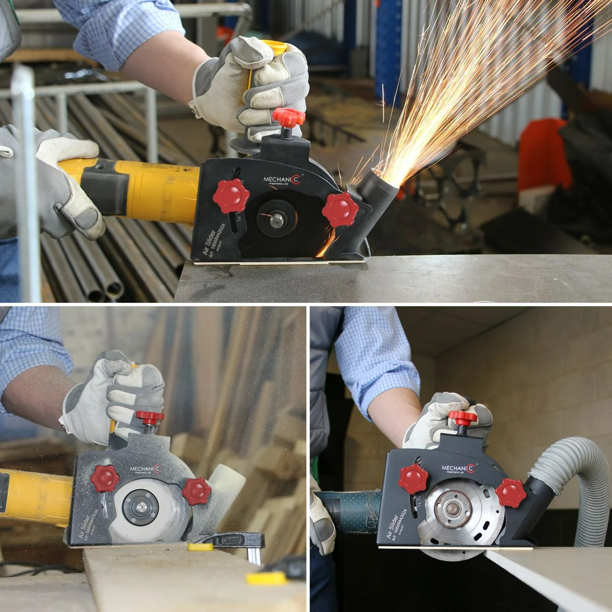 Насадка на болгарку для резки AirSLIDER 90 115-125 2.0