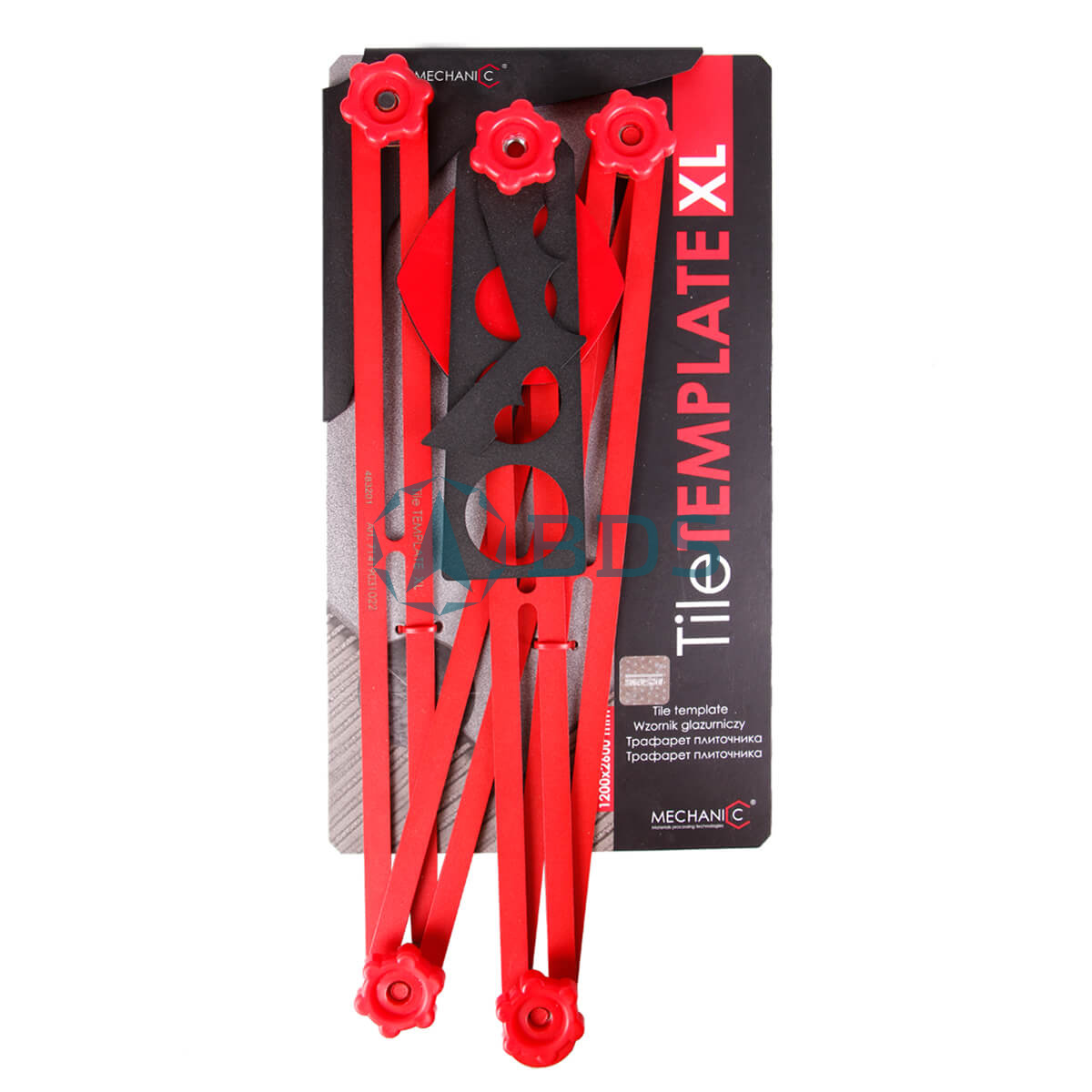 Трафарет для сверления плитки TileTEMPLATE XL